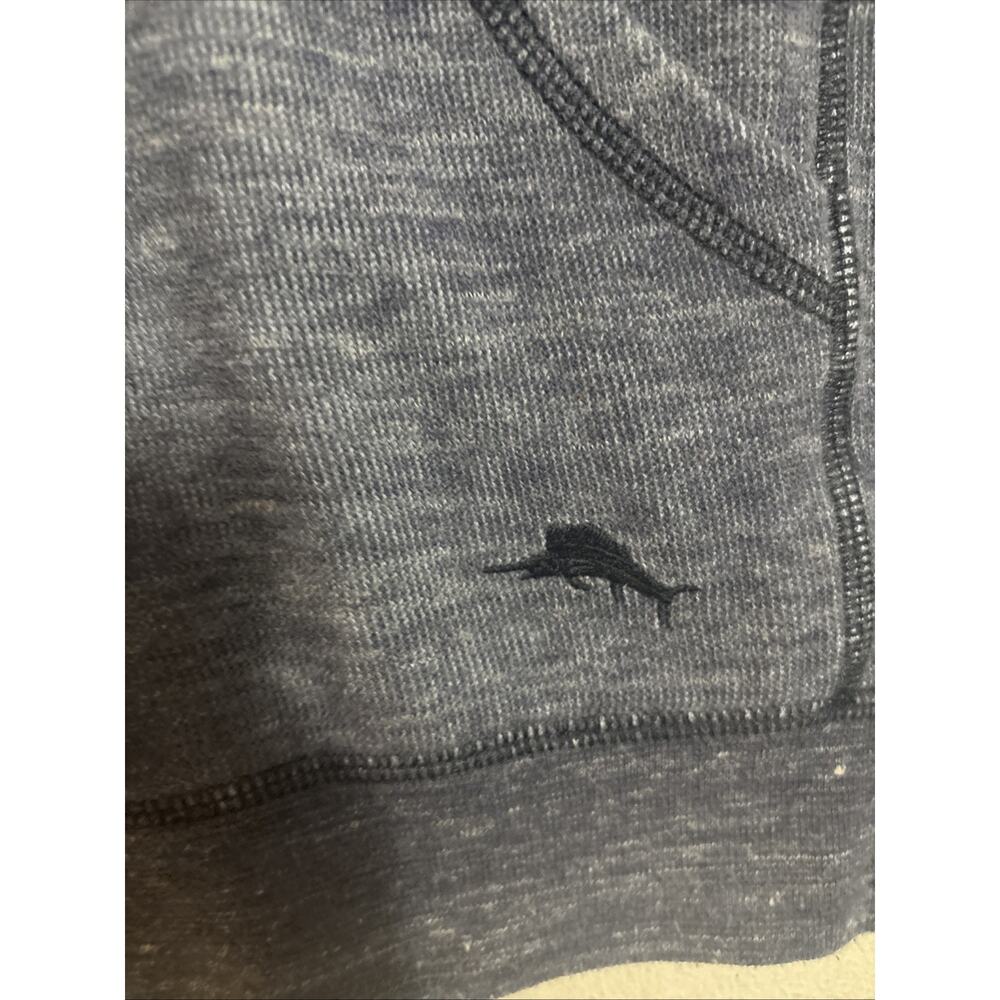 Tommy Bahama Jacket Flip Hoodie Reversible Shark Men's Hooded Pre Owned Zip XL - Picture 2 of 8